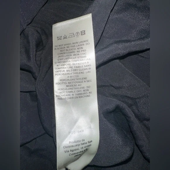 Rick Owens Drape Long Sleeve Wrap Dress Size 40 - Picture 10 of 13